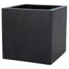 Plaza Cube Planter In Black - 44cm 1 Plaza Cube Planter In Black - 44cm -Homebase Shop 12813134 3694831604926920
