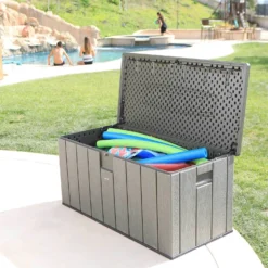 Lifetime Outdoor Plastic Storage Box 568 Litres 15 Lifetime Outdoor Plastic Storage Box 568 Litres -Homebase Shop 12826332 1224833225619242