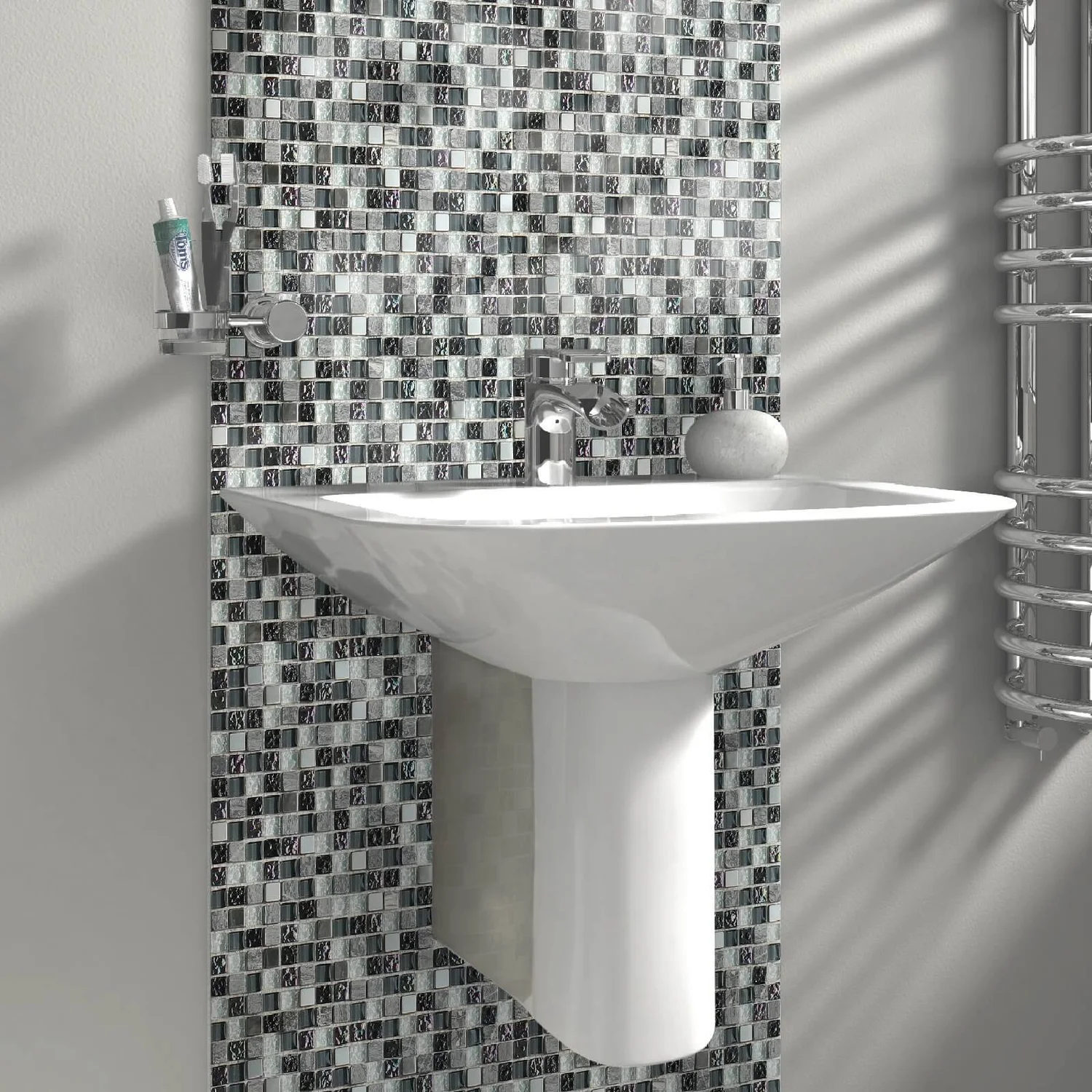 House Of Mosaics Mermaze Mosaic Tile Sheet 4 House Of Mosaics Mermaze Mosaic Tile Sheet - Image 2