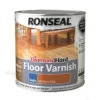 Ronseal Diamond Hard Floor Varnish Medium Oak- 2.5L 1 Ronseal Diamond Hard Floor Varnish Medium Oak- 2.5L -Homebase Shop 12845340 5014831916365476